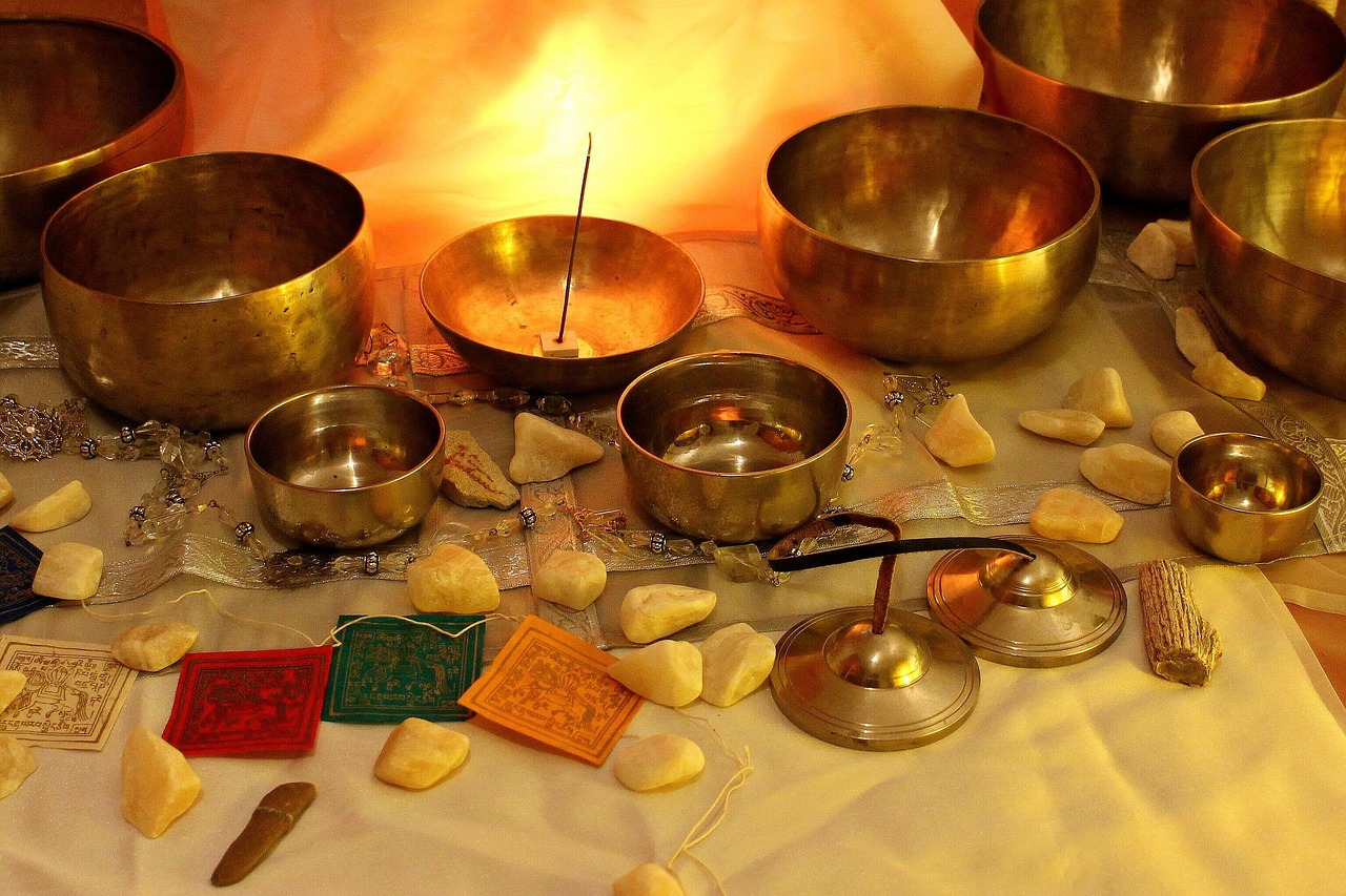 Singing bowl, singing bowls, singing bowl massage — Nuru Massage in London Enhancing Well-Being Through Sensual Relaxation